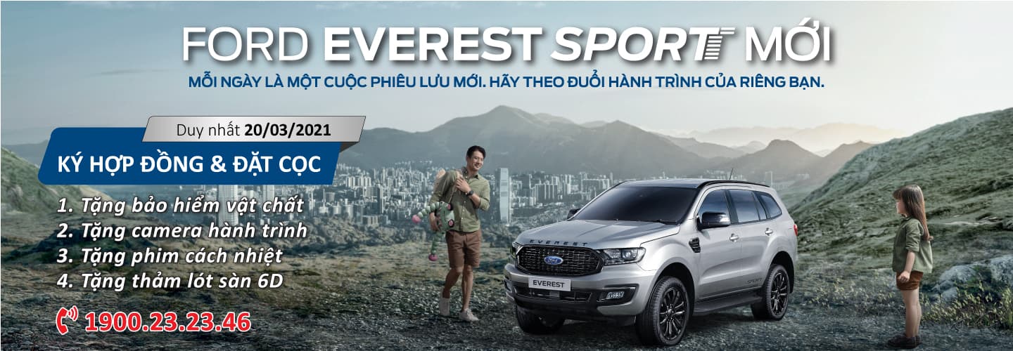 Giới thiệu ra mắt Ford Everest Sport