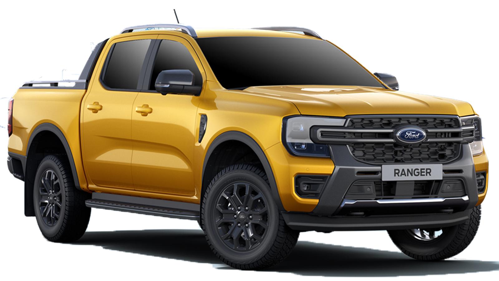 Cận cảnh Ford Ranger 2021 giá từ hơn 21000 USD