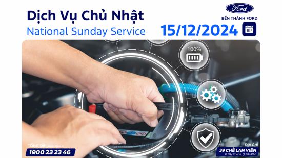 DỊCH VỤ CHỦ NHẬT - QUÀ TẶNG HẤP DẪN 15/12/2024