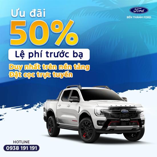 TRƯỚC BẠ TRAO NGAY – XE FORD TRONG TẦM TAY