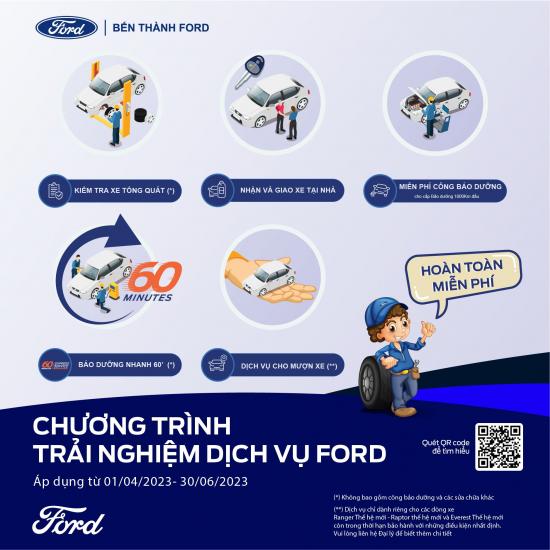 Chương trình trải nghiệm Dịch vụ Ford