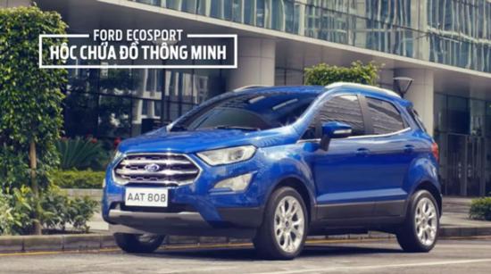 Ford EcoSport - Ngăn chứa đồ thông minh
