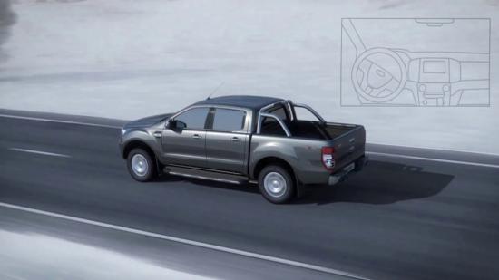 Ford Ranger - Hệ thống cảnh báo và duy trì làn đường