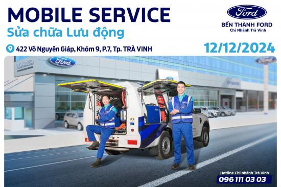 Sửa chữa lưu động Bến Thành Ford Trà Vinh - 12/12/2024