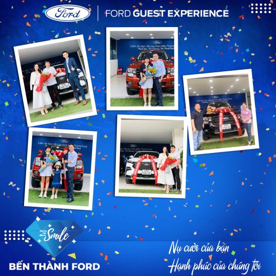 Giao xe Ford mừng ngày Valentine