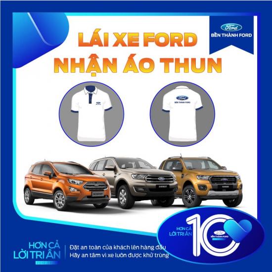 Lái thử xe Ford nhận Áo Thun - Quận Gò Vấp