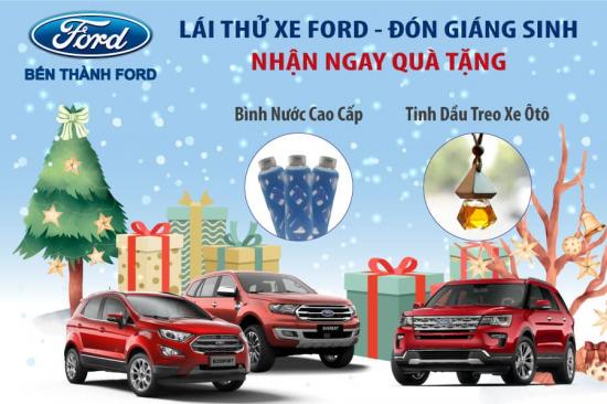 Lái thử xe Ford chương trình "Lễ hội bán hàng Giáng Sinh 2019"