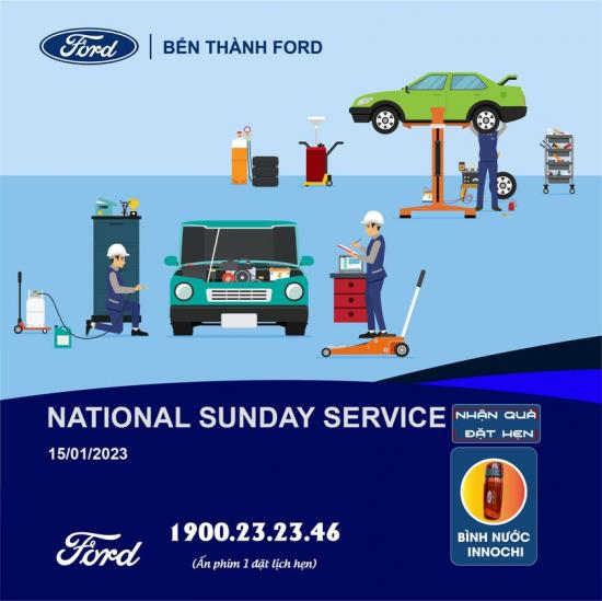 Sunday Service - Tân trang xe Ford