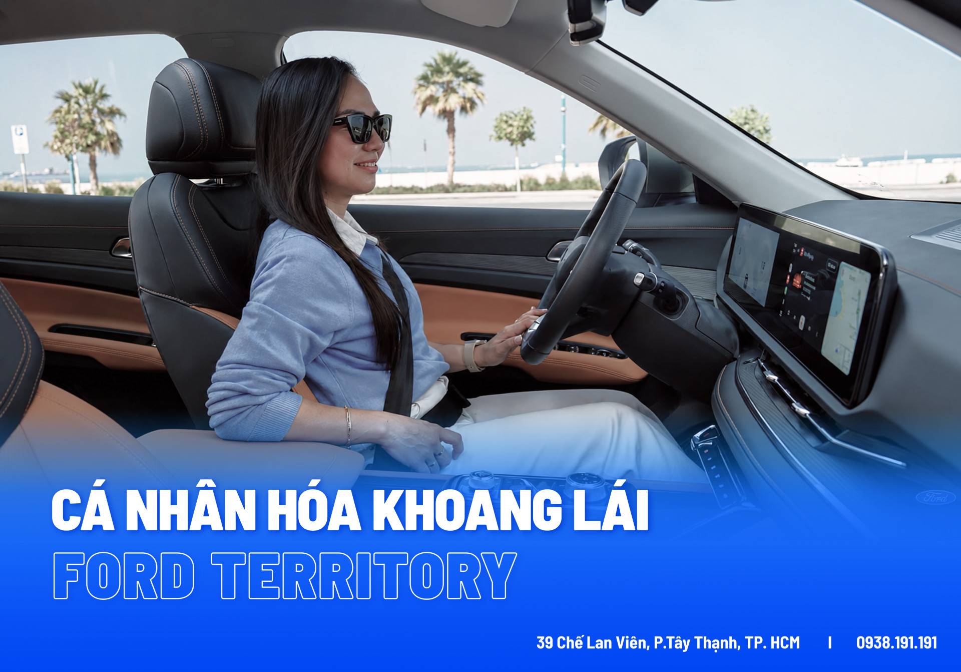 Cá Nhân Hóa Khoang Lái Ford Territory