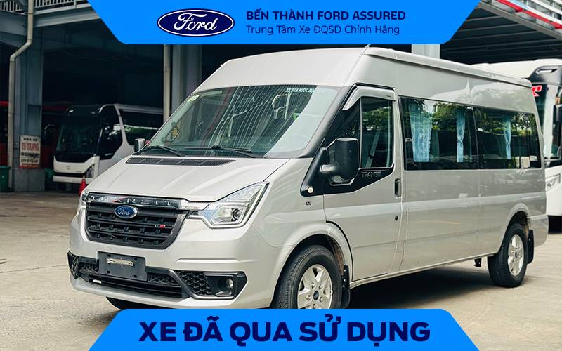 Ford Transit Van 2023 3 Chỗ Màu Bạc