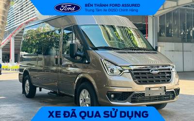 Ford Transit MCA 16 Chỗ 2023 Ghi Vàng