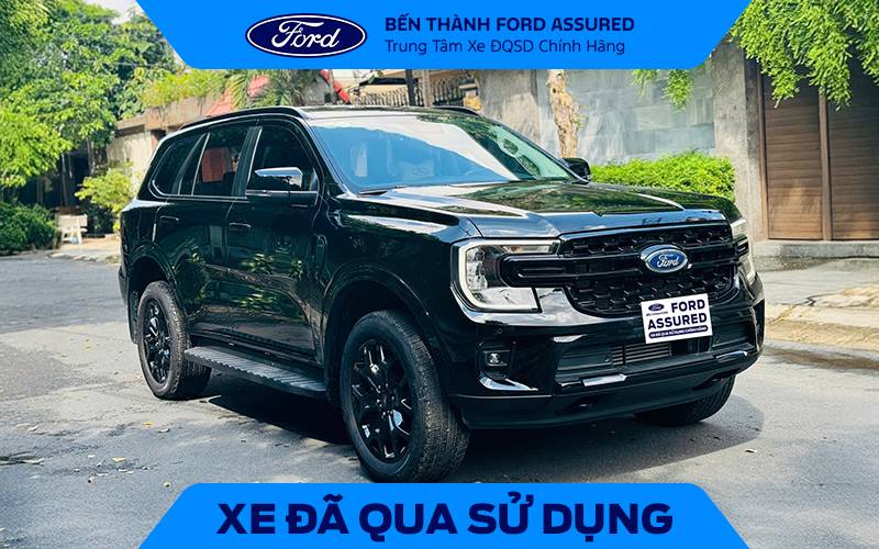 Ford Everest Sport 2025 Đen Lướt