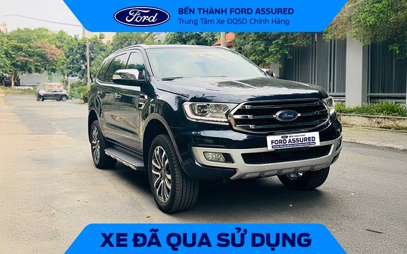 Ford Everest Titanium 2.0L 2020 Xanh Đen