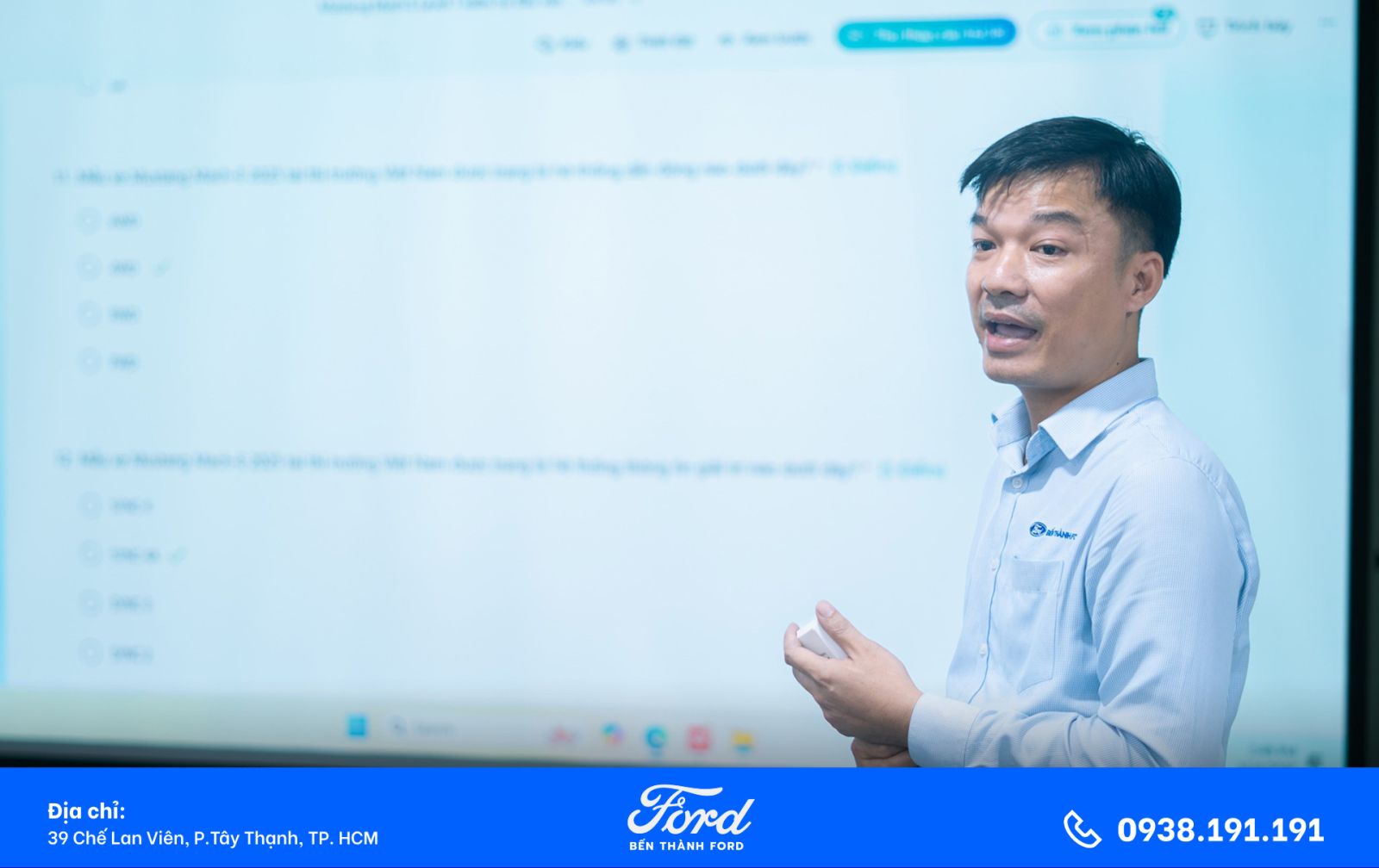 Kỹ thuật viên được đào tạo bài bản tại Ford