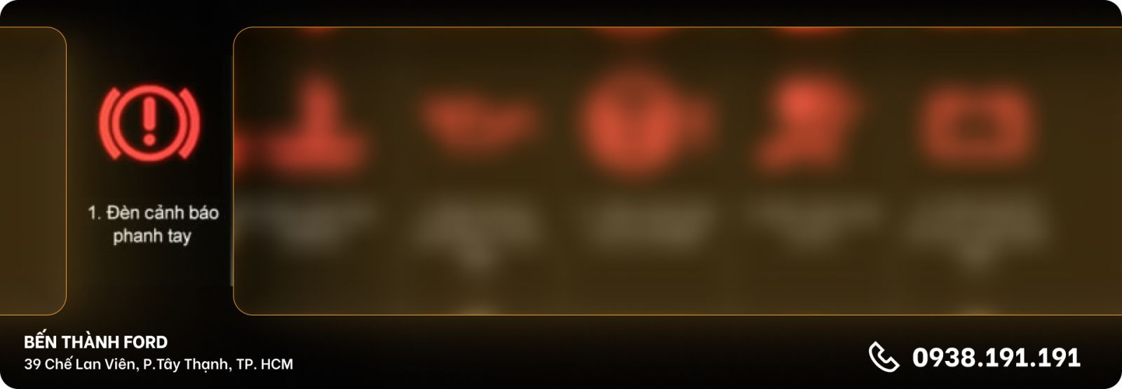 Đèn cảnh báo phanh tay
