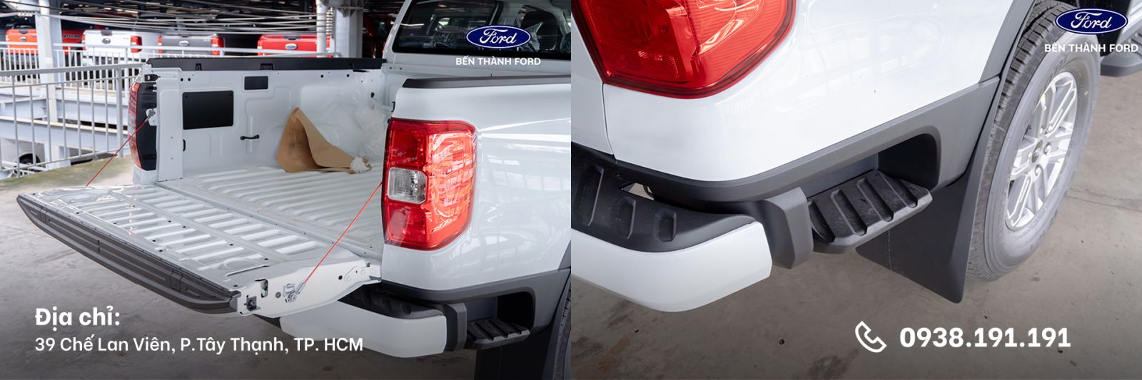 Đuôi xe Ford Ranger XLS AT 4x2