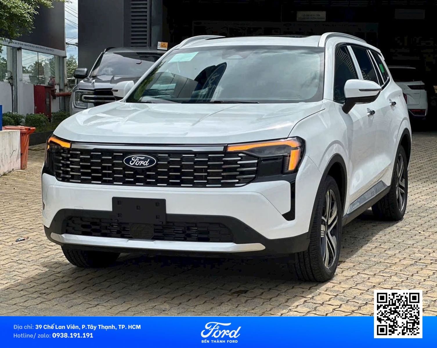 Ford Territory Titanium màu trắng 2026