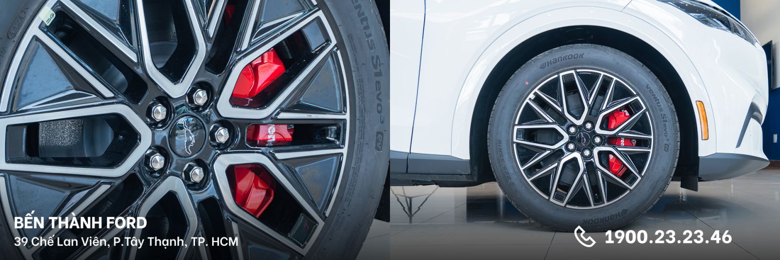 Bộ mâm hợp kim 19 inch Ford mustang 