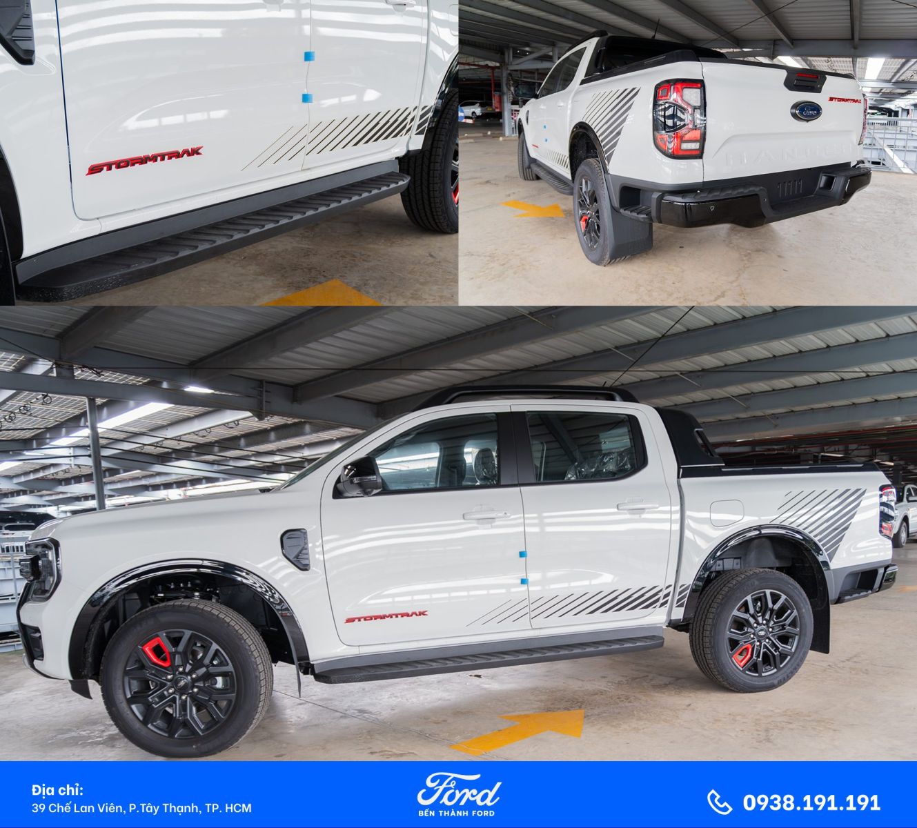 Bộ tem Ford Ranger Stormtrak