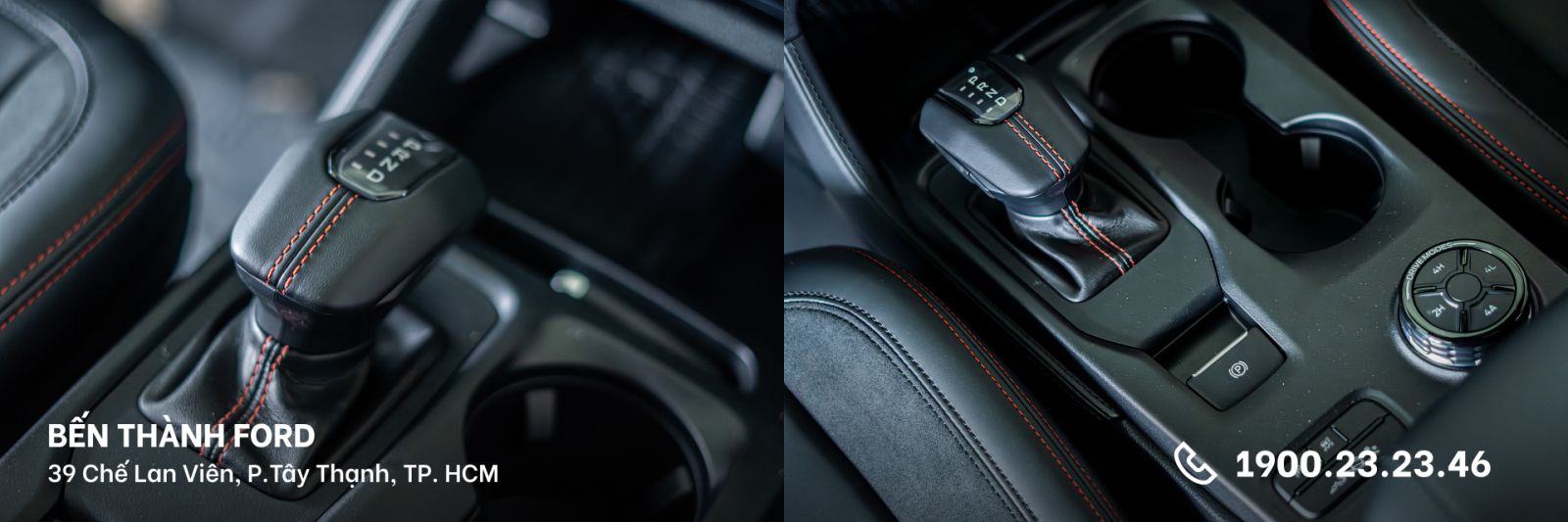 Cần gạt Ford ranger raptor thế hệ mới