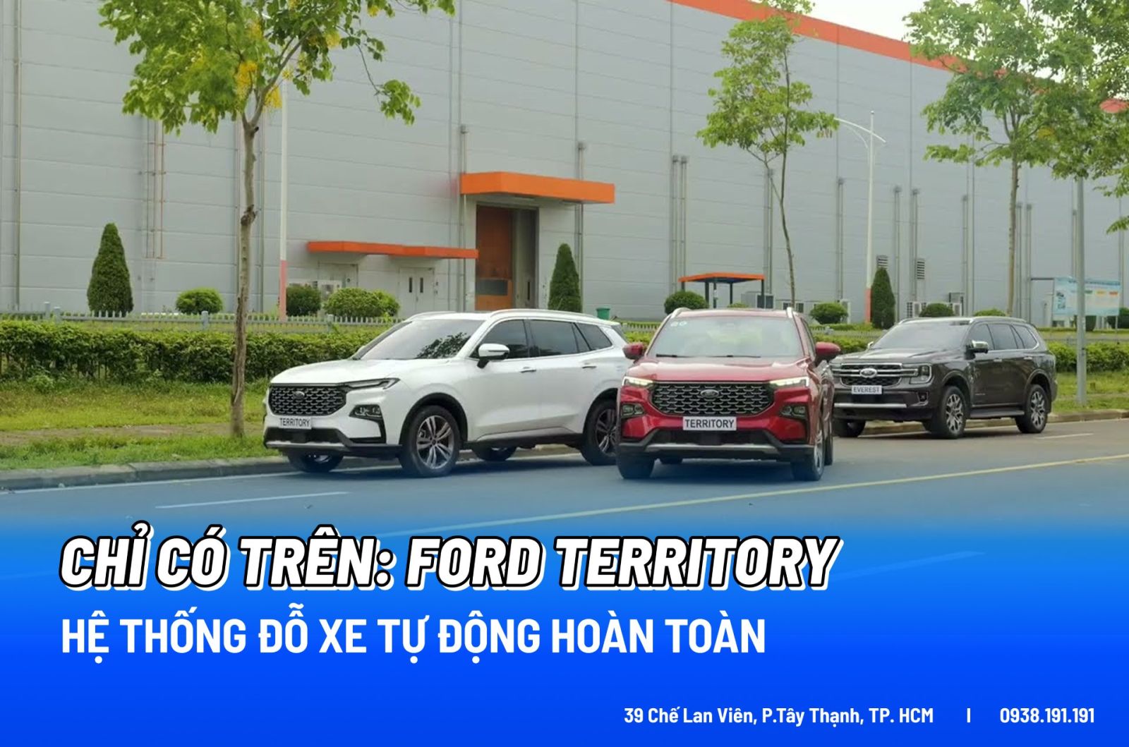 Chỉ Có Trên Ford Territory: Hệ Thống Đỗ Xe Tự Động Hoàn Toàn