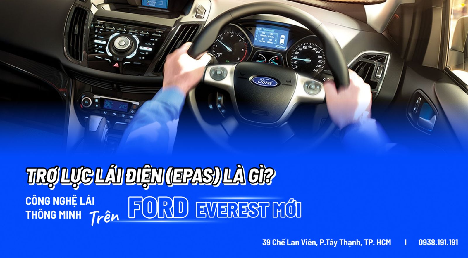 Công nghệ lái thông minh EPAS trên ford everest mới