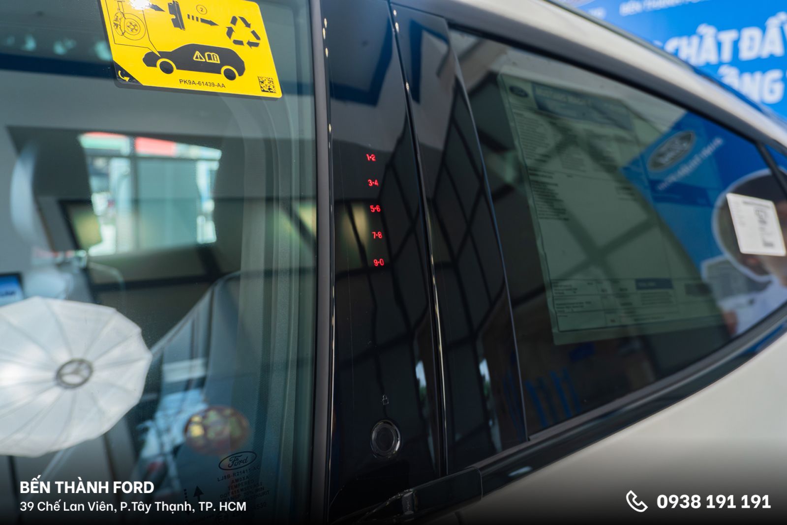 Công nghệ mở cửa bằng mã số Ford Mustang Mach-E