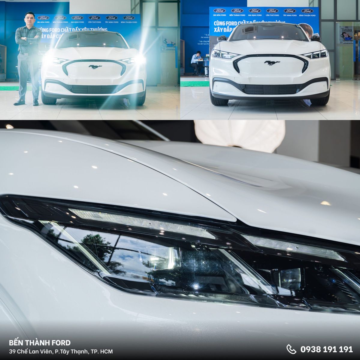 Cụm đèn LED Mustang Mach-E Premium AWD