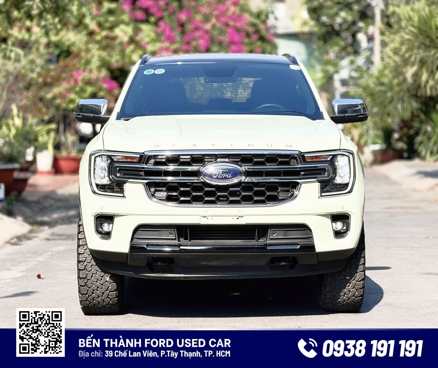 luoi tang nhiet Ford Everest Platinum 2022 cu