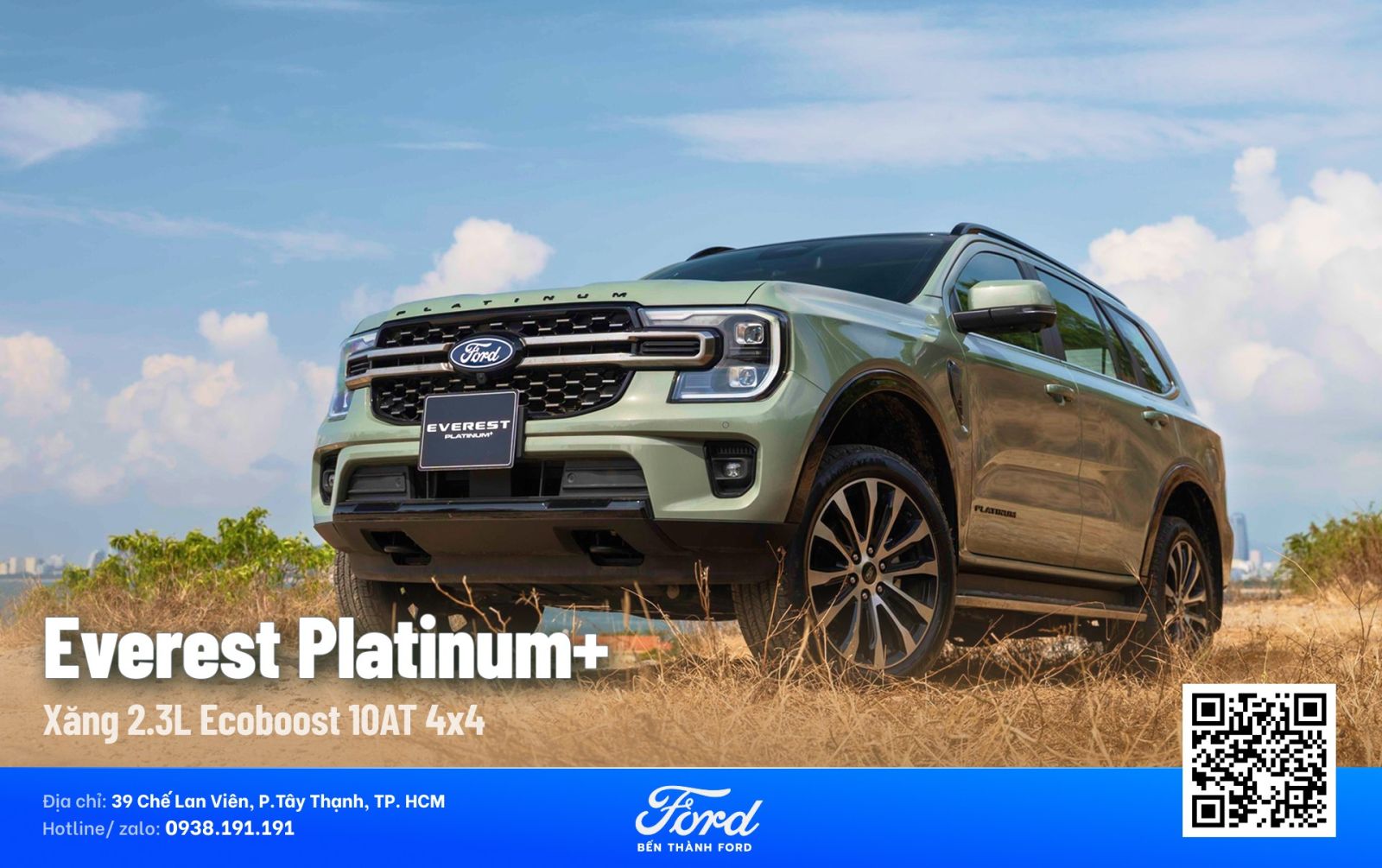 Everest Platinum+ – Đỉnh cao tuyệt đối với động cơ xăng 300PS