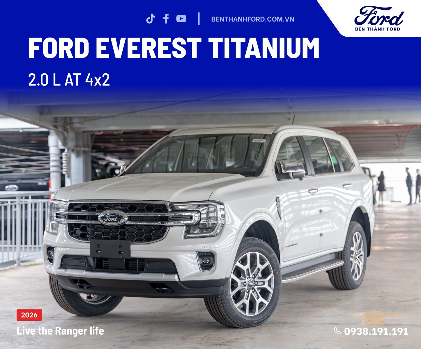 Ford Everest Titanium 2.0L AT 4x2
