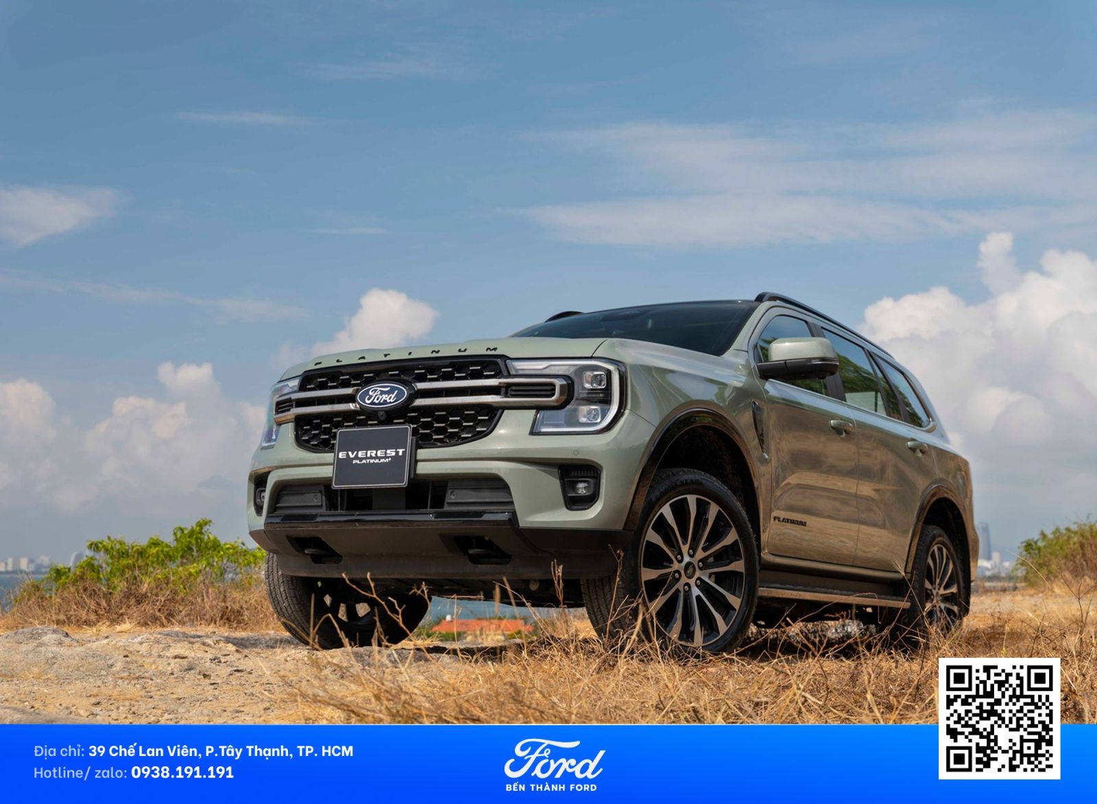 FORD EVEREST PLATINUM+ MỚI MÁY XĂNG 2026 