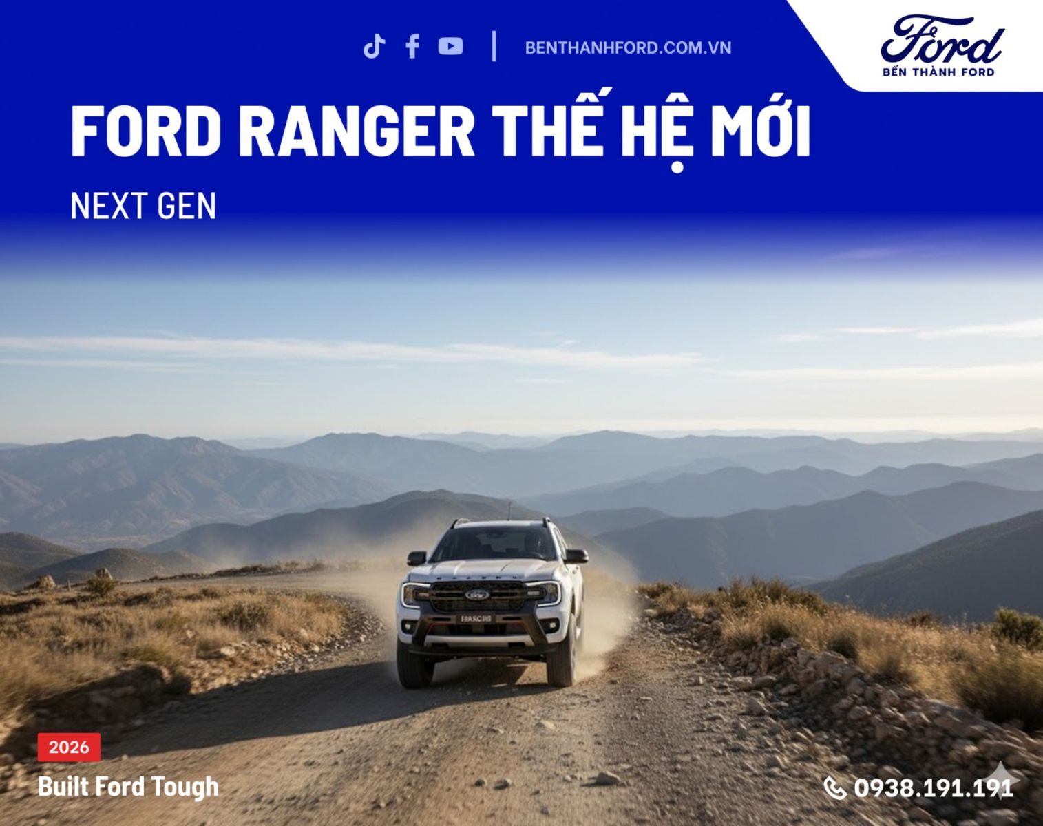 FORD RANGER THẾ HỆ MỚI 2026
