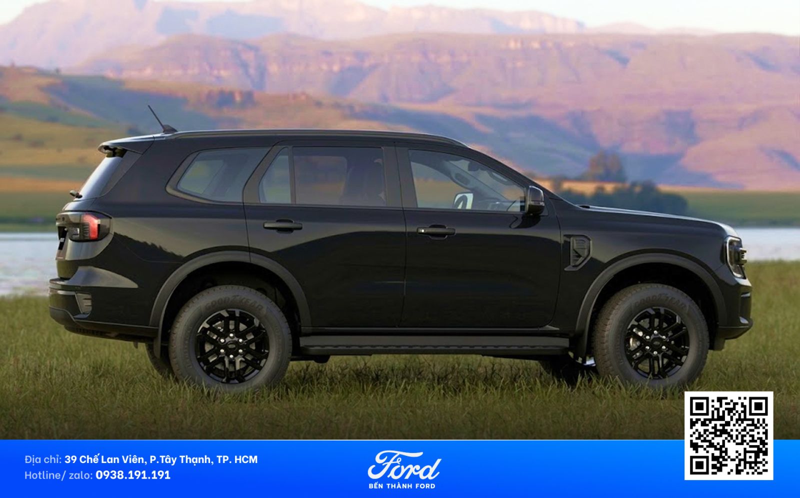 Ford Everest Active 2026 moi thiet ke ben hong xe