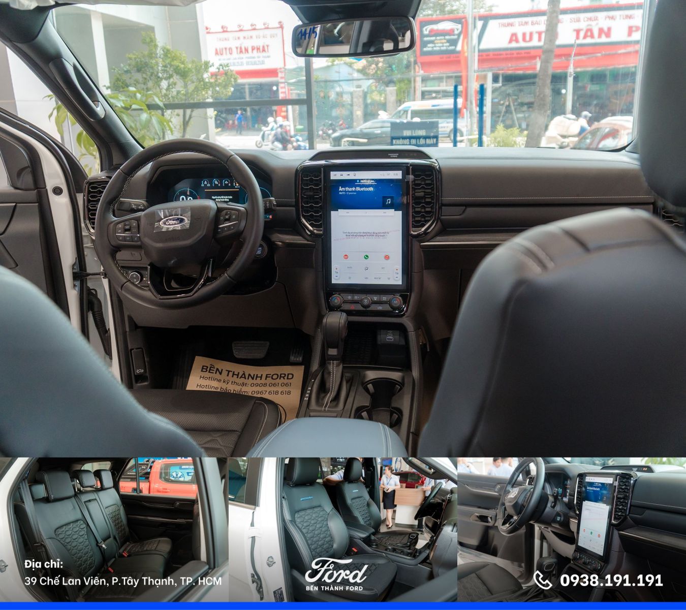 Noi that boc da cao cap tren Ford Everest Platinum 4x2