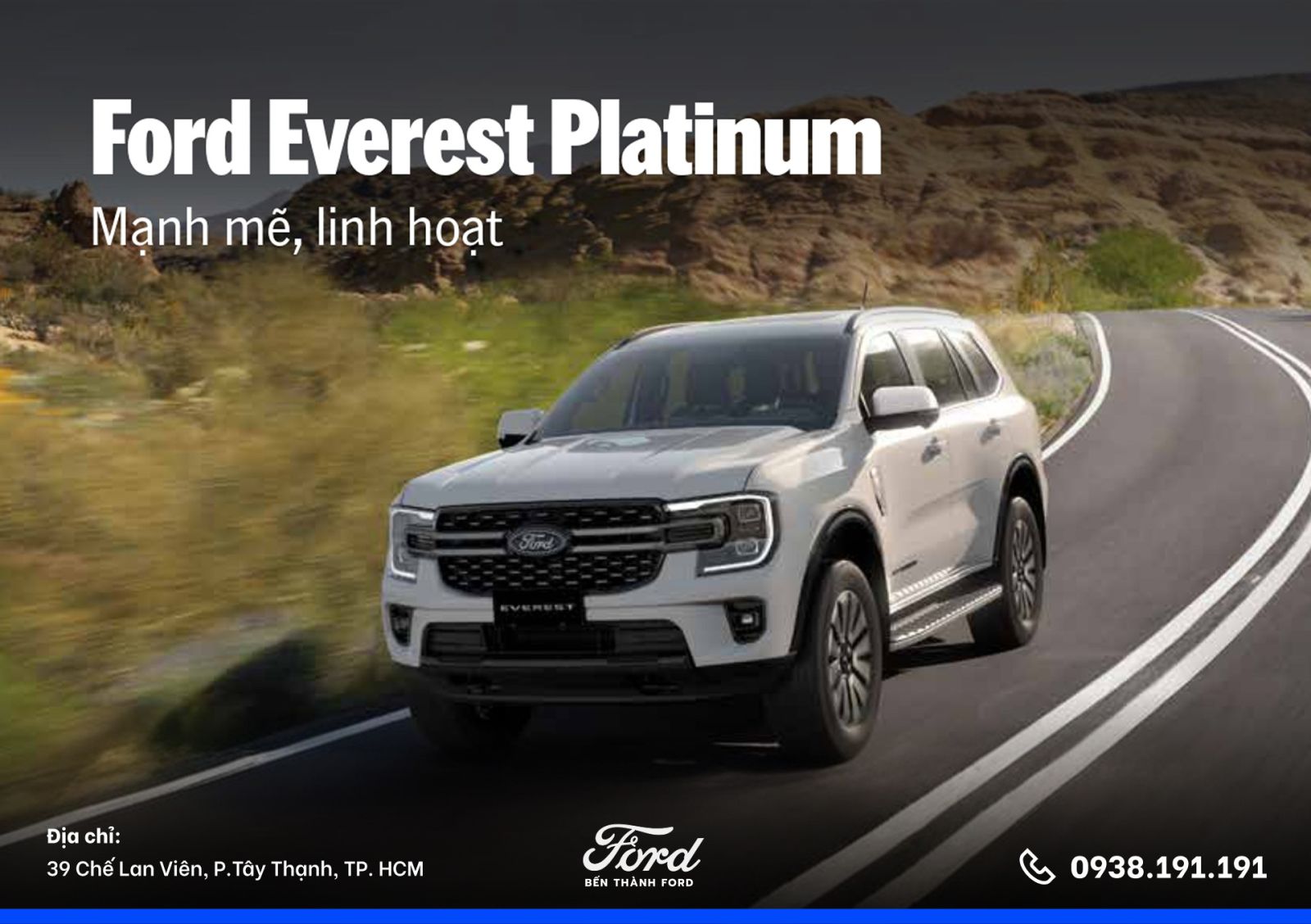 Ford Everest Platinum 4x2 MỚI 2026