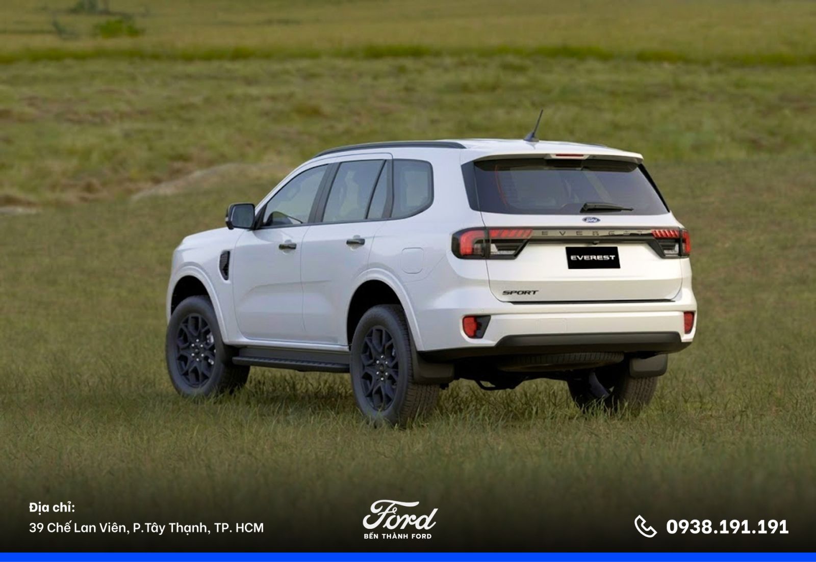 Ford Everest Sport MỚI 2026 đuôi xe