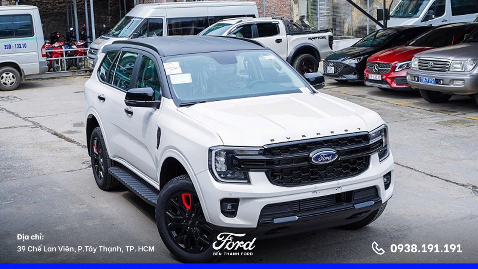 Ford Everest Sport SE đầu xe