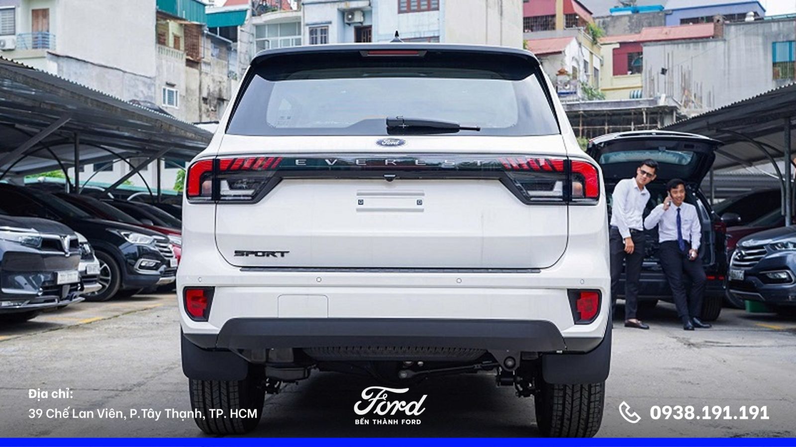 Ford Everest Sport SE cabin