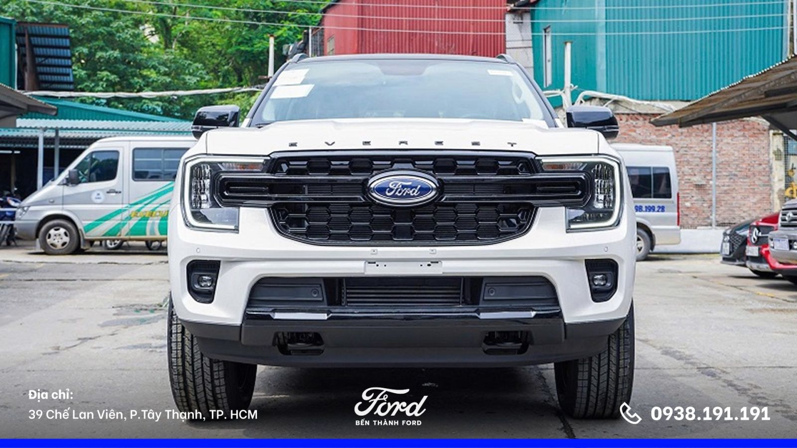 Ford Everest Sport SE mặt trước