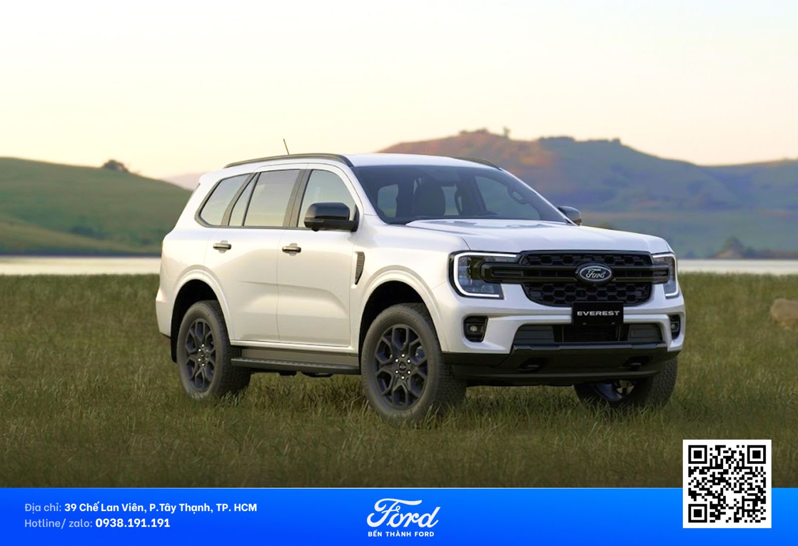 Ford Everest Sport moi thiet ke dau xe 2026
