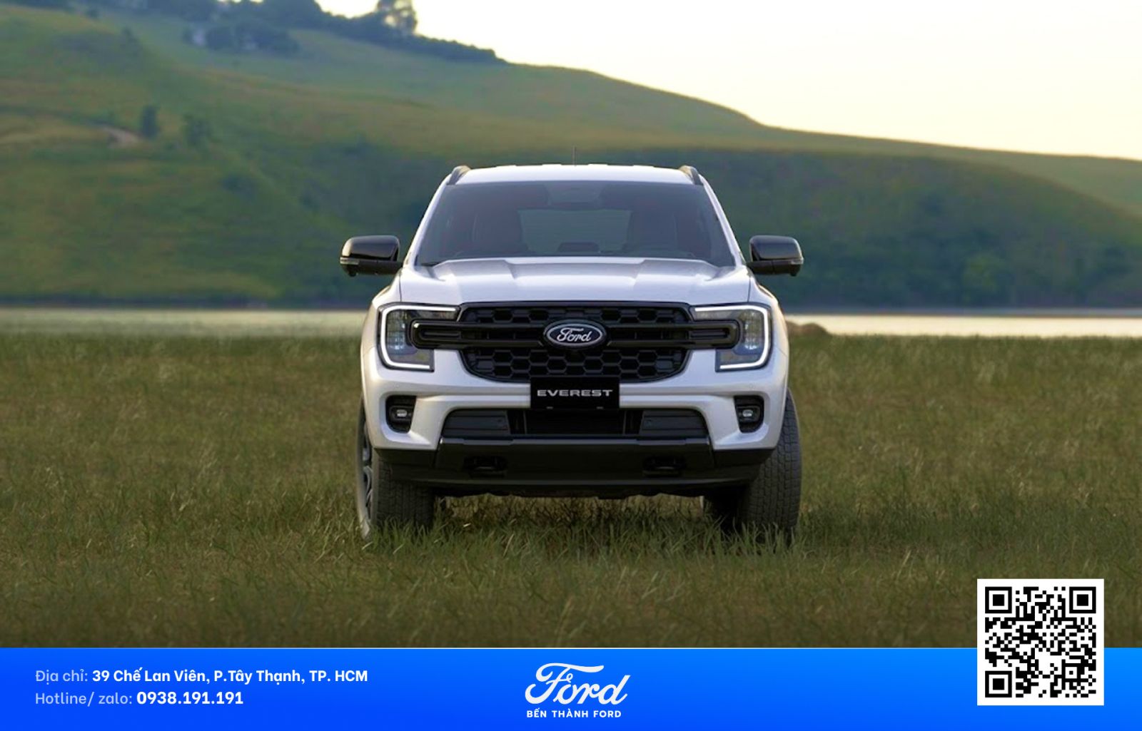Ford Everest Sport moi mau trang 2026