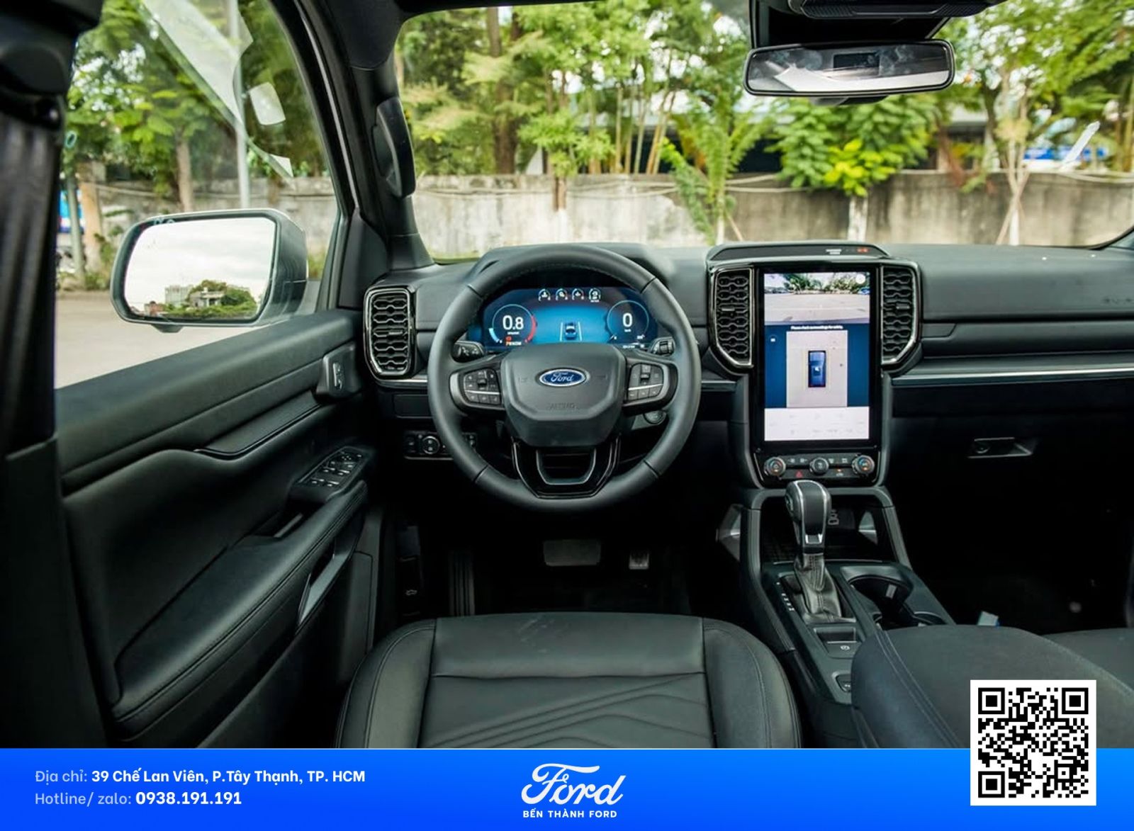 Ford Everest titanium 2026 màn hình lớn