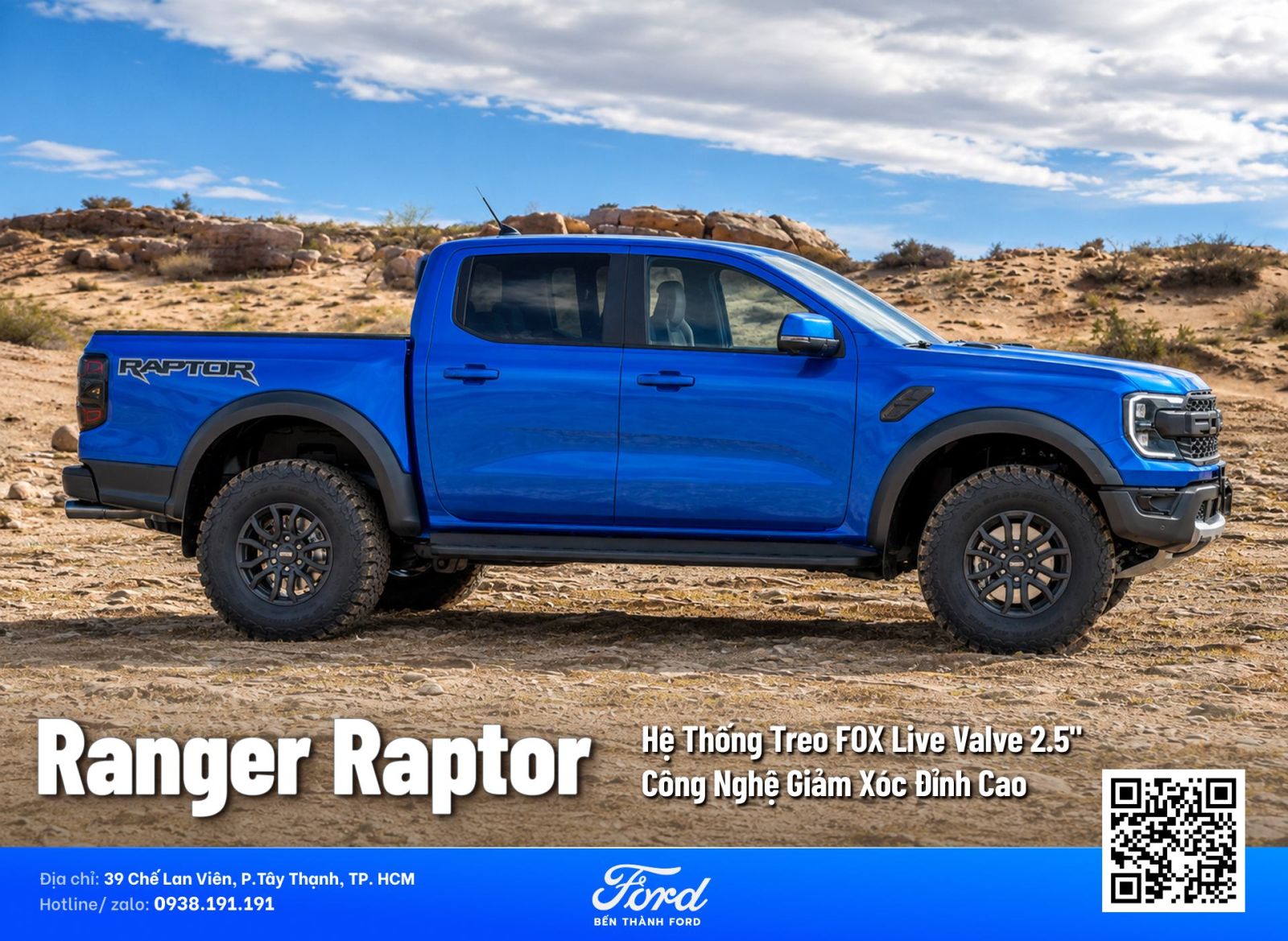 Hệ Thống Treo FOX Live Valve 2.5 trên raptor v6