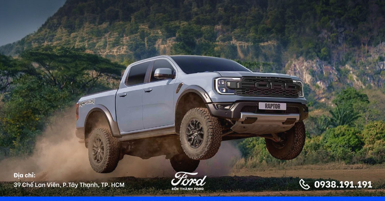 Ford Ranger Raptor 3.0L Mới động cơ phấn khích
