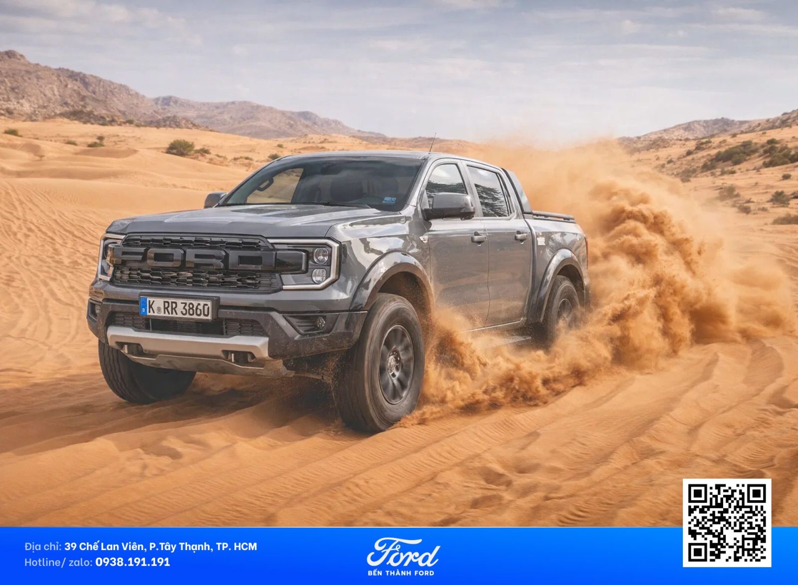 Ford Ranger Raptor dành cho dân chơi off-road chuyên nghiệp