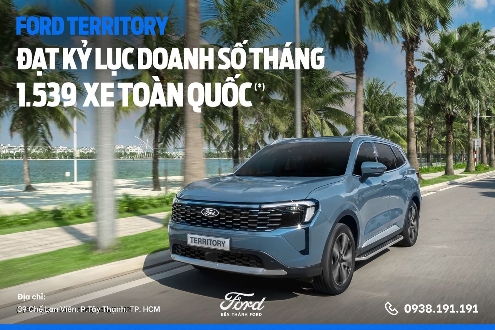 Ford Territory đạt kỷ lục doanh số