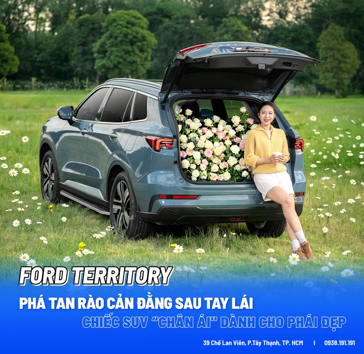 Ford Territory SUV chân ái dành cho phái đẹp