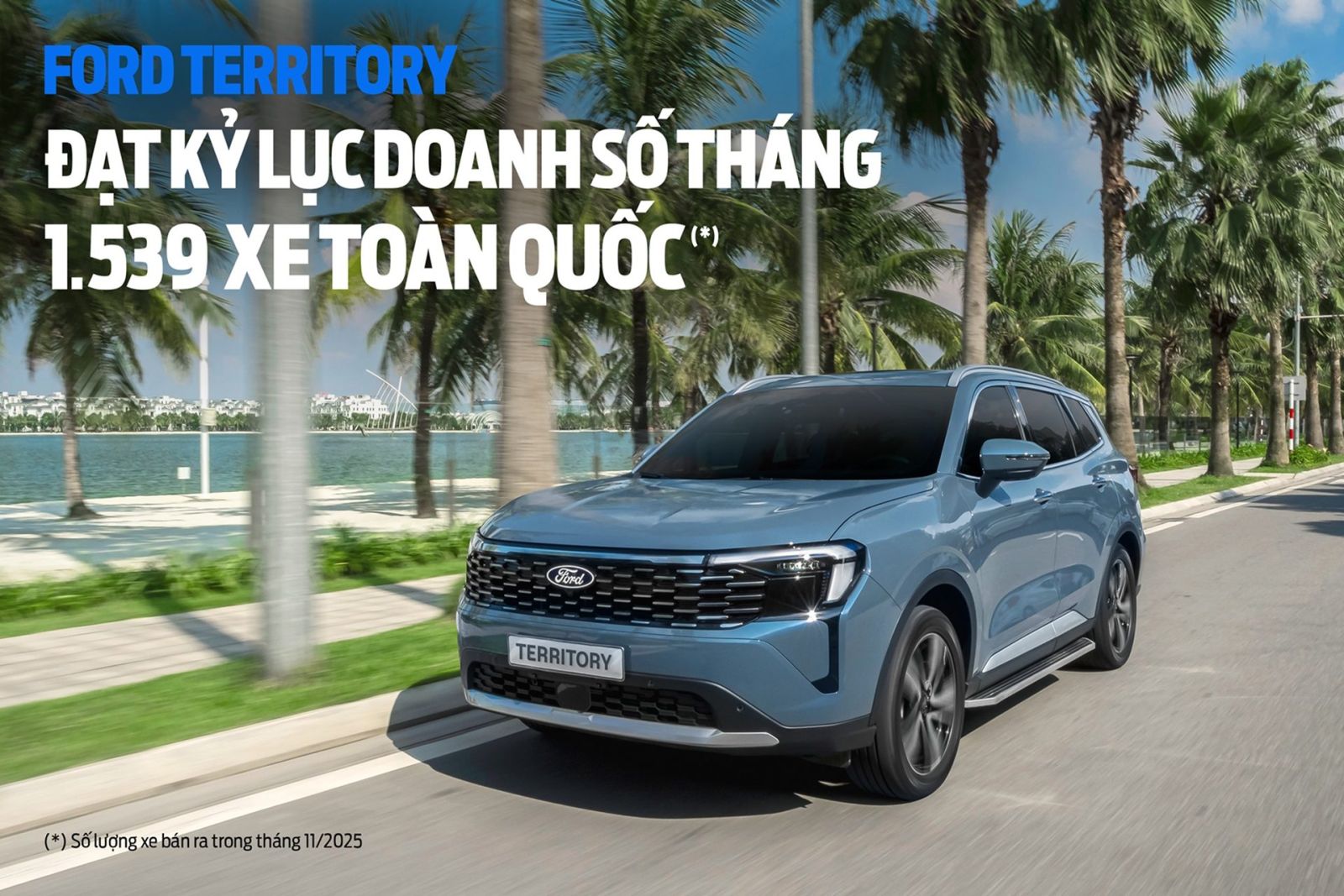 Ford Territory Titanium đạt kỷ lục doanh số
