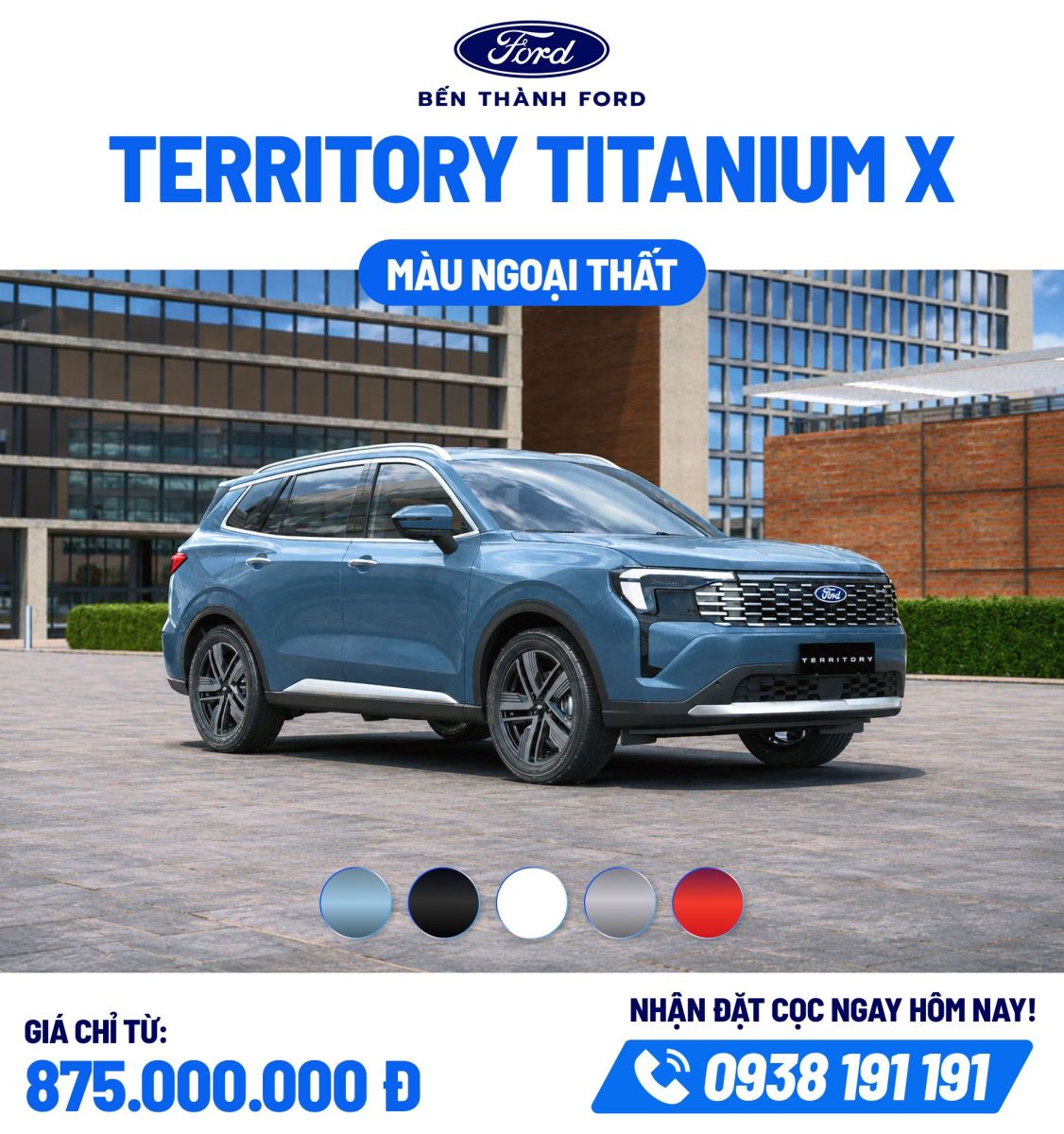 Ford Territory Titanium X bang mau ngoai that 2026